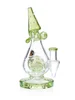Lookah Bong 9" Mini Cute Polka Dot Monster Water Pipe green side Lookah Bong 9" Mini Cute Polka Dot Monster Water Pipe green side