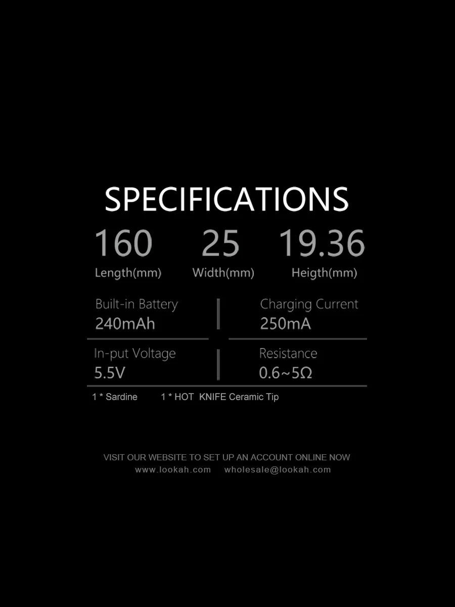 Sardine Hot Knife Electric Dab Tool, Color: Blue, 11 image