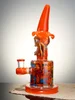 Orange Cool Hooded Cactus Glass Water Pipe2 Orange Cool Hooded Cactus Glass Water Pipe2