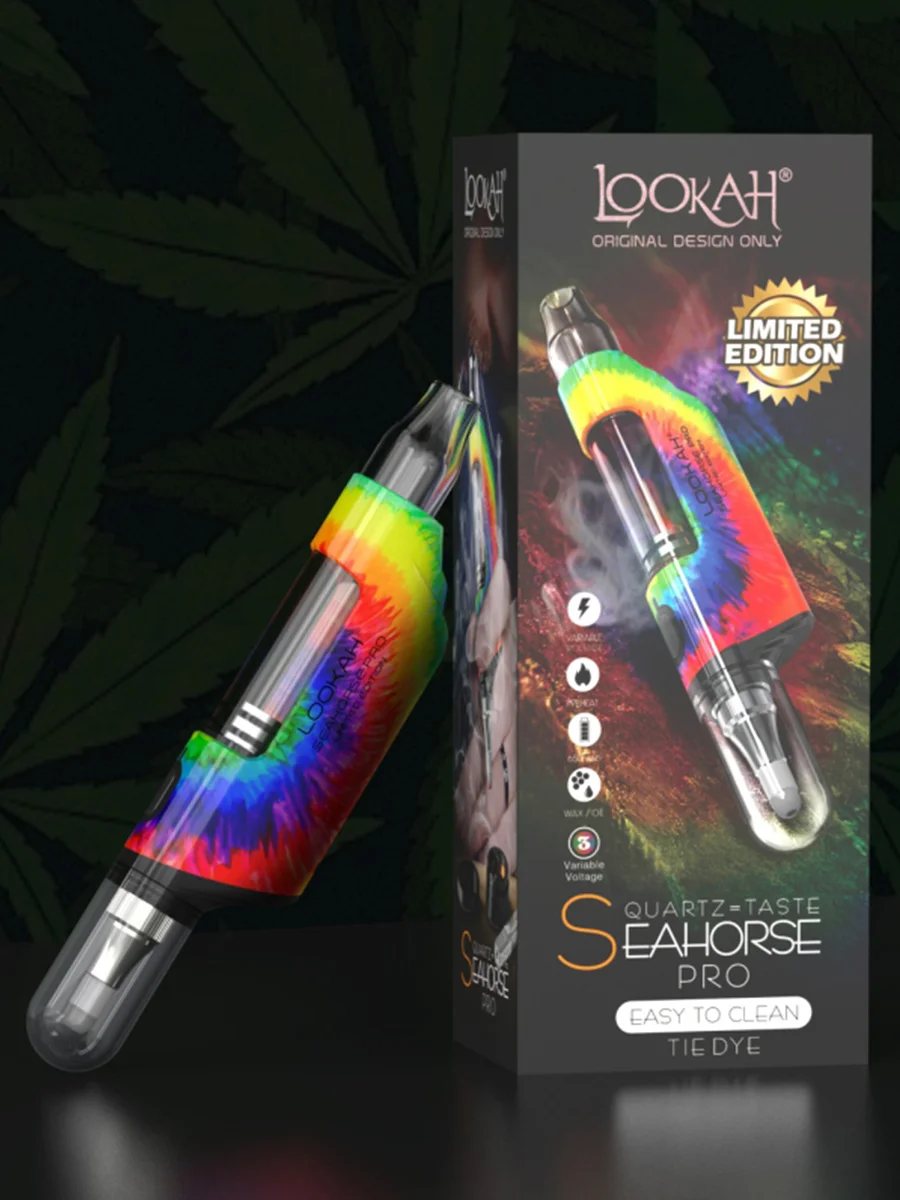 Lookah Seahorse PRO Electric Nectar Collector & Dab Pen Tie-dye Lookah Seahorse PRO Electric Nectar Collector & Dab Pen Tie-dye