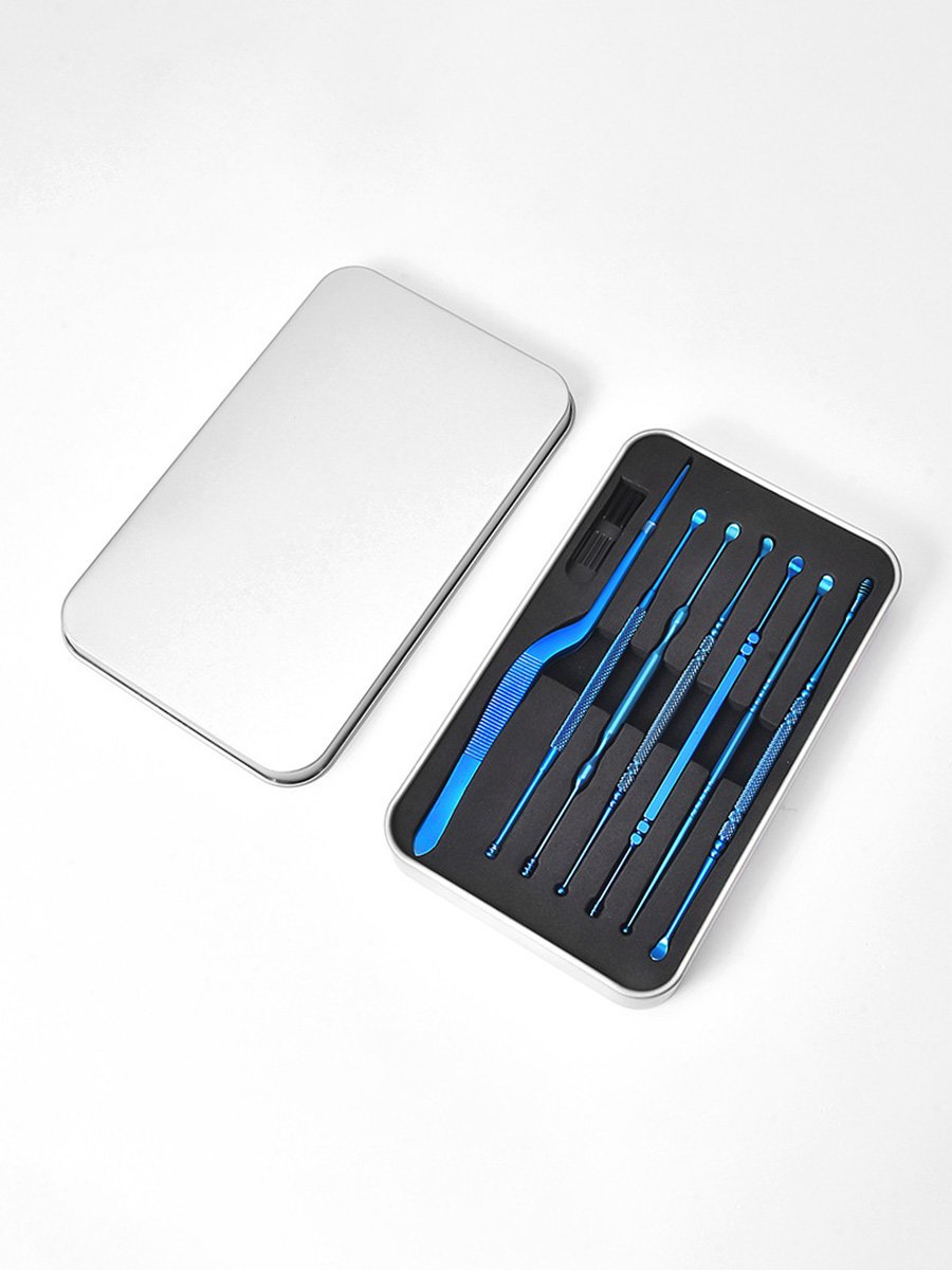 7PCS  Rainbow Titanium Ear Picker Tool Set3 7PCS  Rainbow Titanium Ear Picker Tool Set3