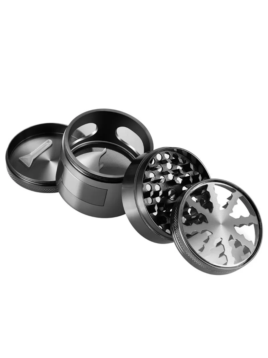 4 Layer Herb Grinder with Viewing Window2
