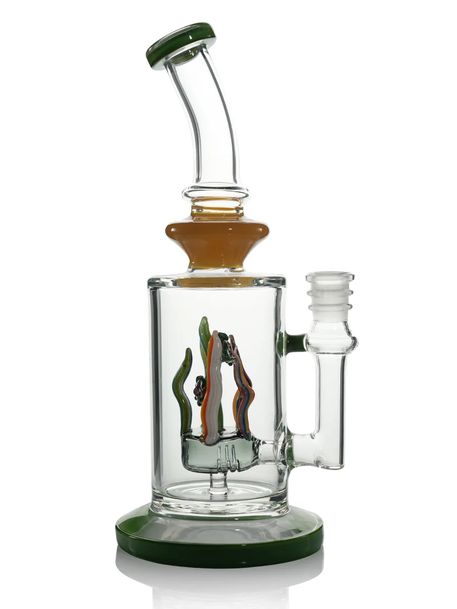 Small Marine Animal Bubbler Glass Bong Small Marine Animal Bubbler Glass Bong