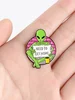 Alien Pin Brooches