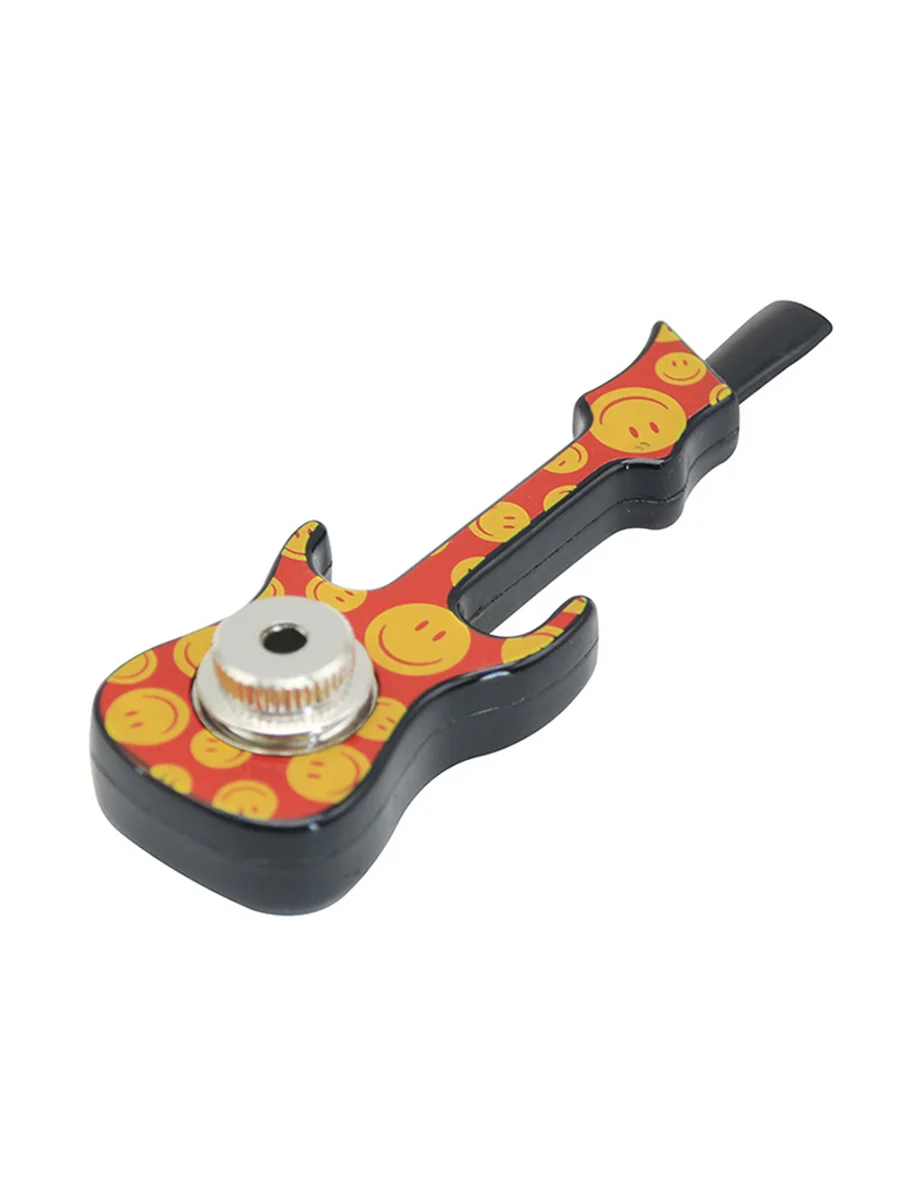 2PCS Metal Guitar Smoking Pipe