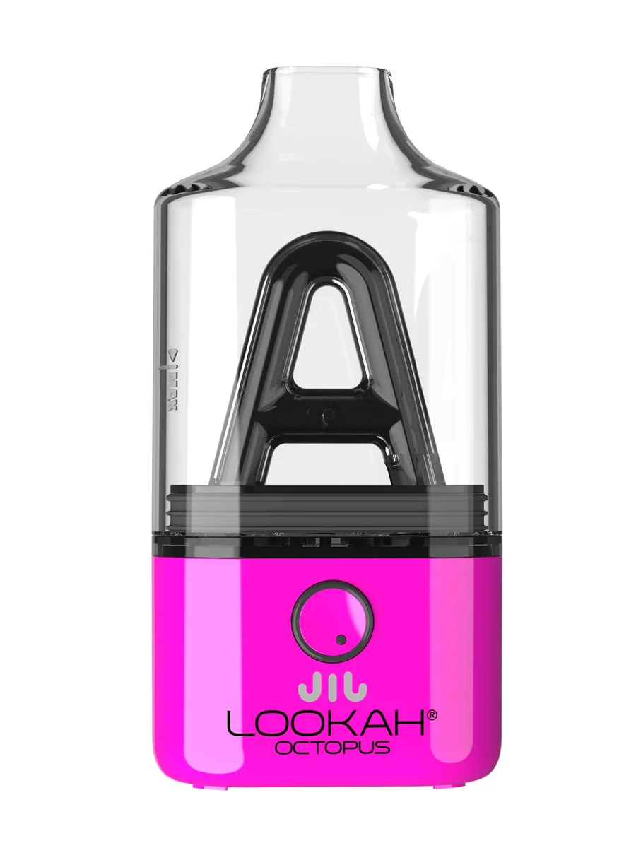 LOOKAH Octopus Mini Electric Dab Rig (Mini rig), Color: Pink, 11 image