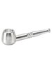 Aluminum Alloy Smoking Pipe, Color: Silver Aluminum Alloy Smoking Pipe, Color: Silver