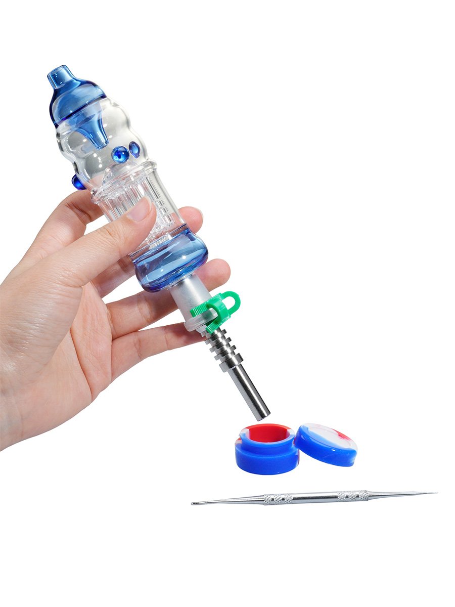 Large Tree Perc Water Filter Glass Nectar Collector, 6 image