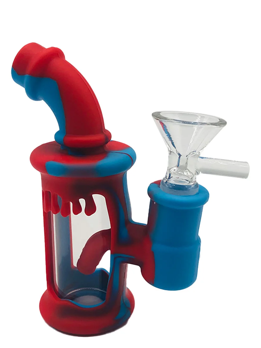 Miniature Silicone Bong Miniature Silicone Bong