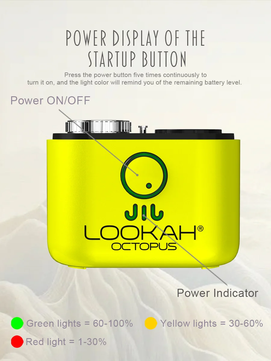 LOOKAH Octopus Mini Electric Dab Rig (Mini rig), Color: Pink, 4 image