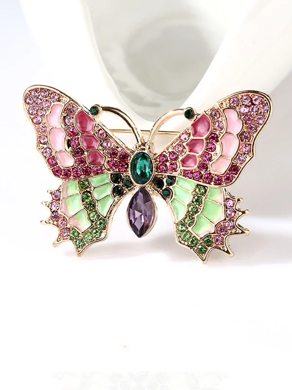2PCS Butterfly Pin Brooches2 2PCS Butterfly Pin Brooches2