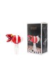 Red 14MM Mutant Bird Glass Bowl Package
