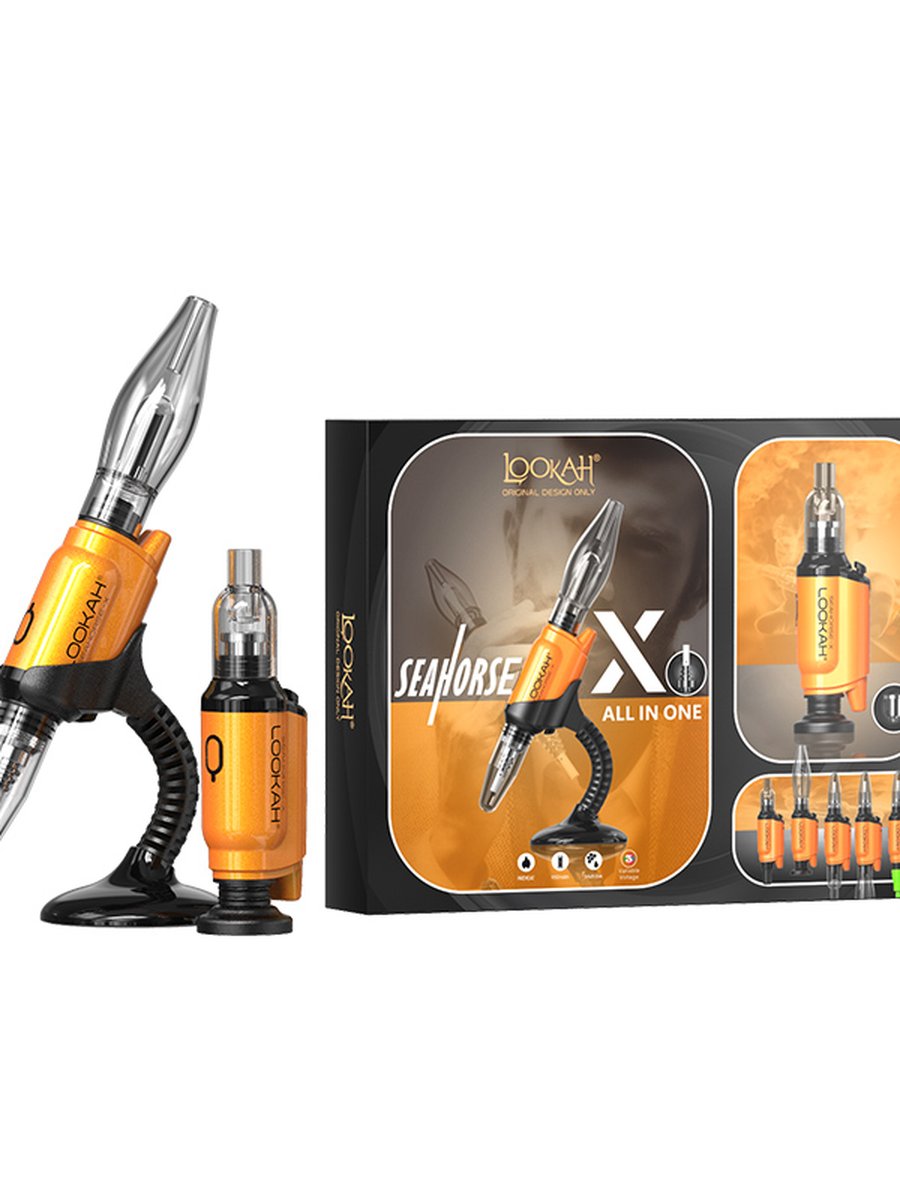 Lookah Seahorse X Wax Kit, Color: Blue