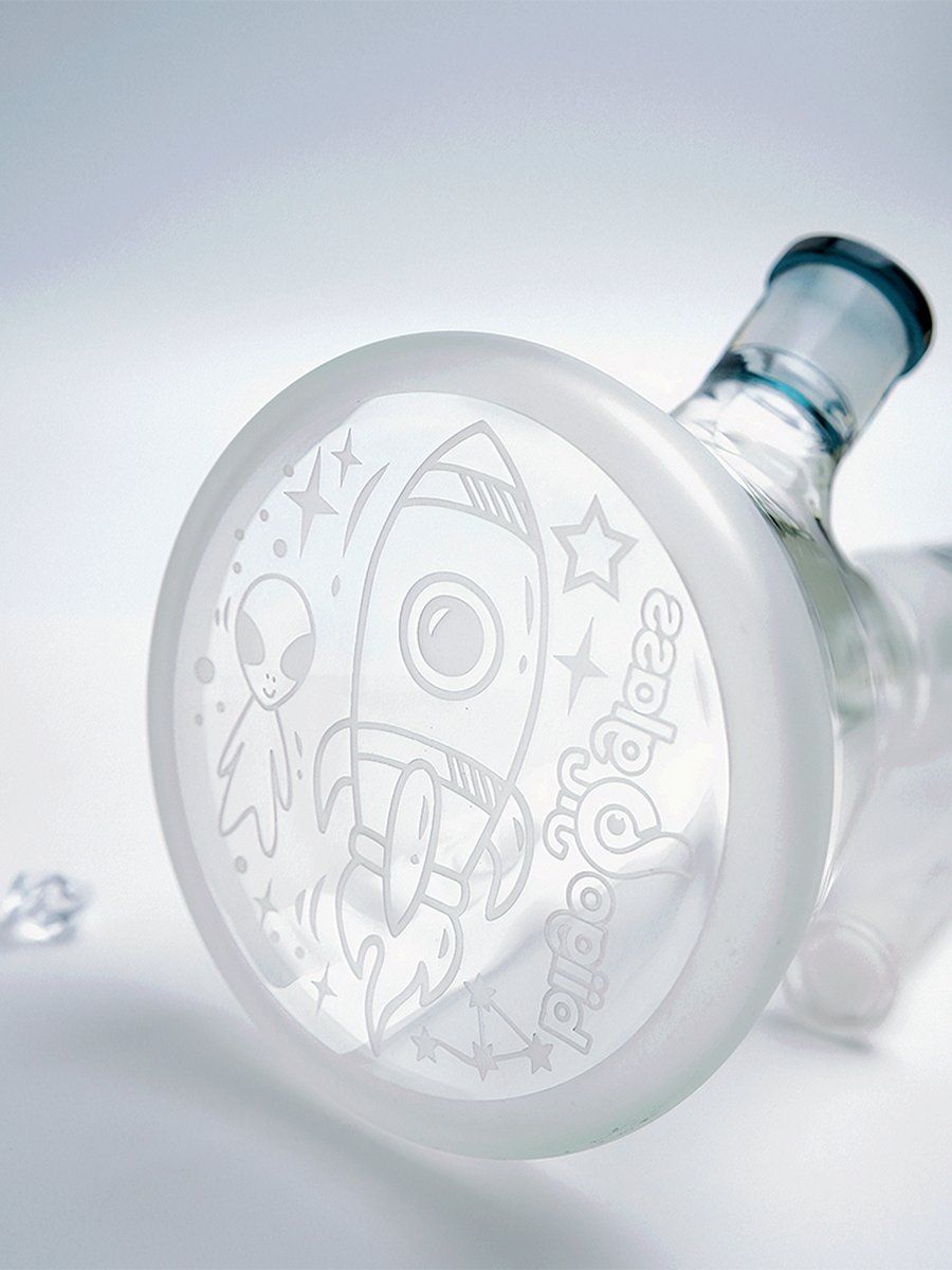 Lookah Bong 16&quot; Big Rocket Ship Beaker Water Pipe4