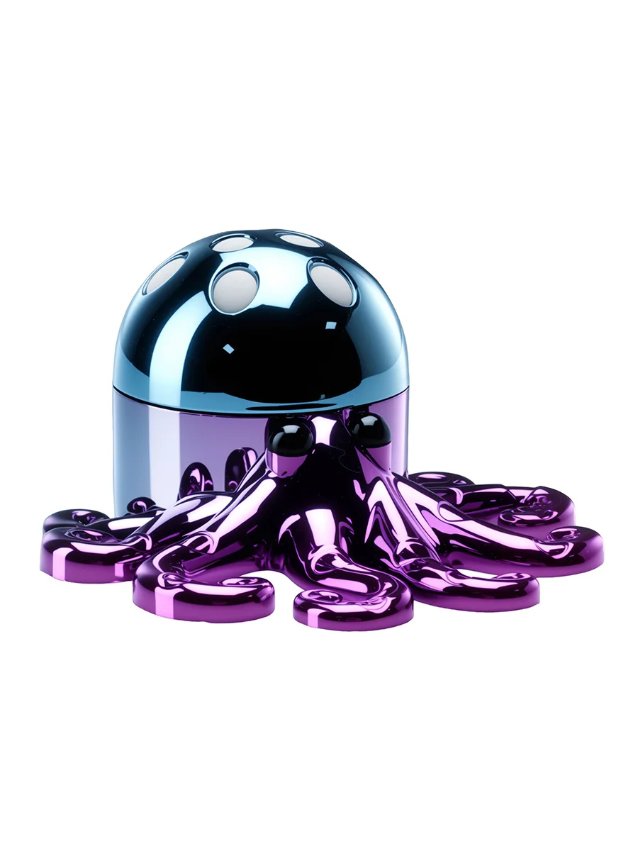 3 Piece Octopus Weed Grinder