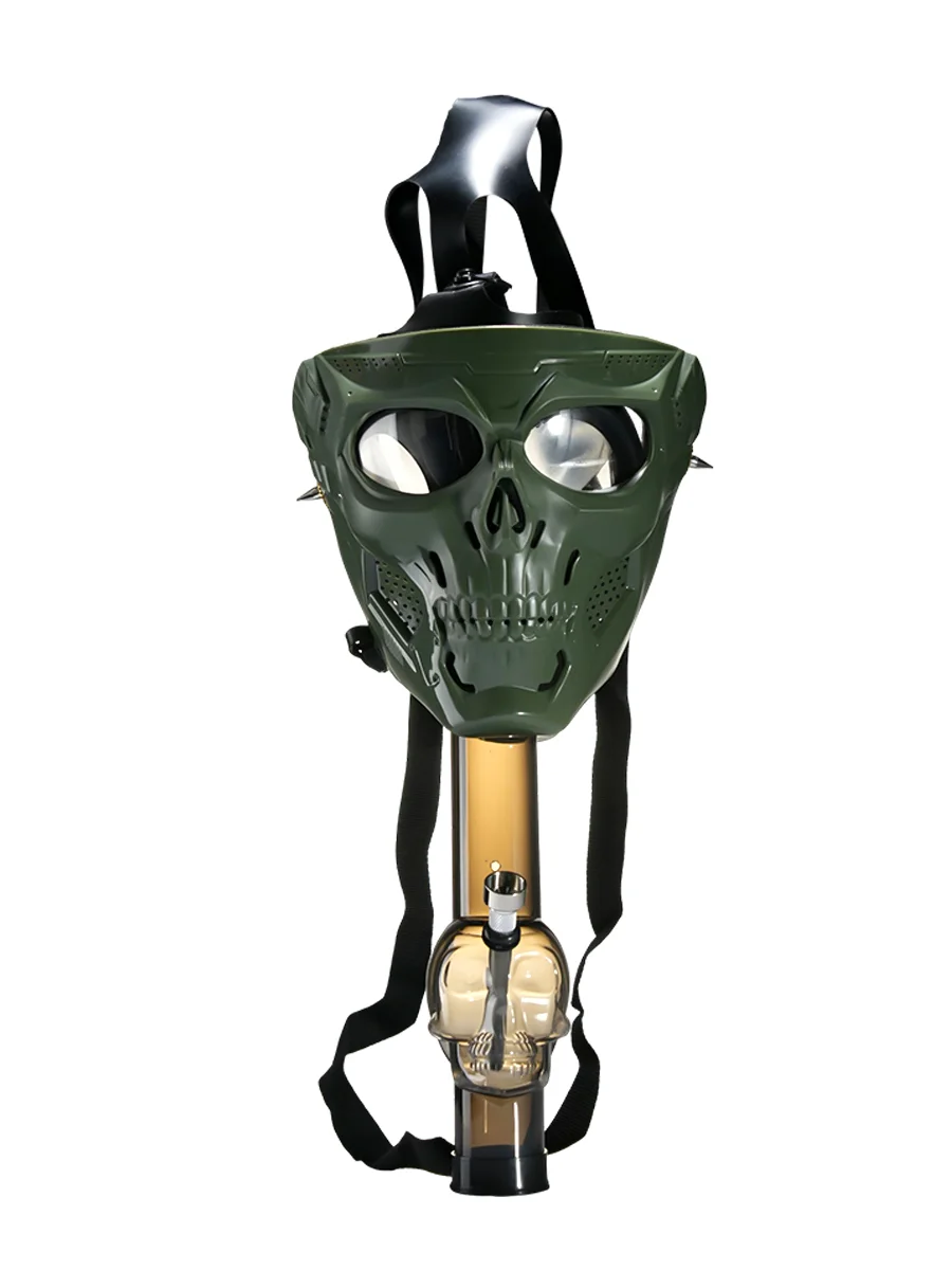 Special Forces Gas Mask Bong Green Color Special Forces Gas Mask Bong Green Color