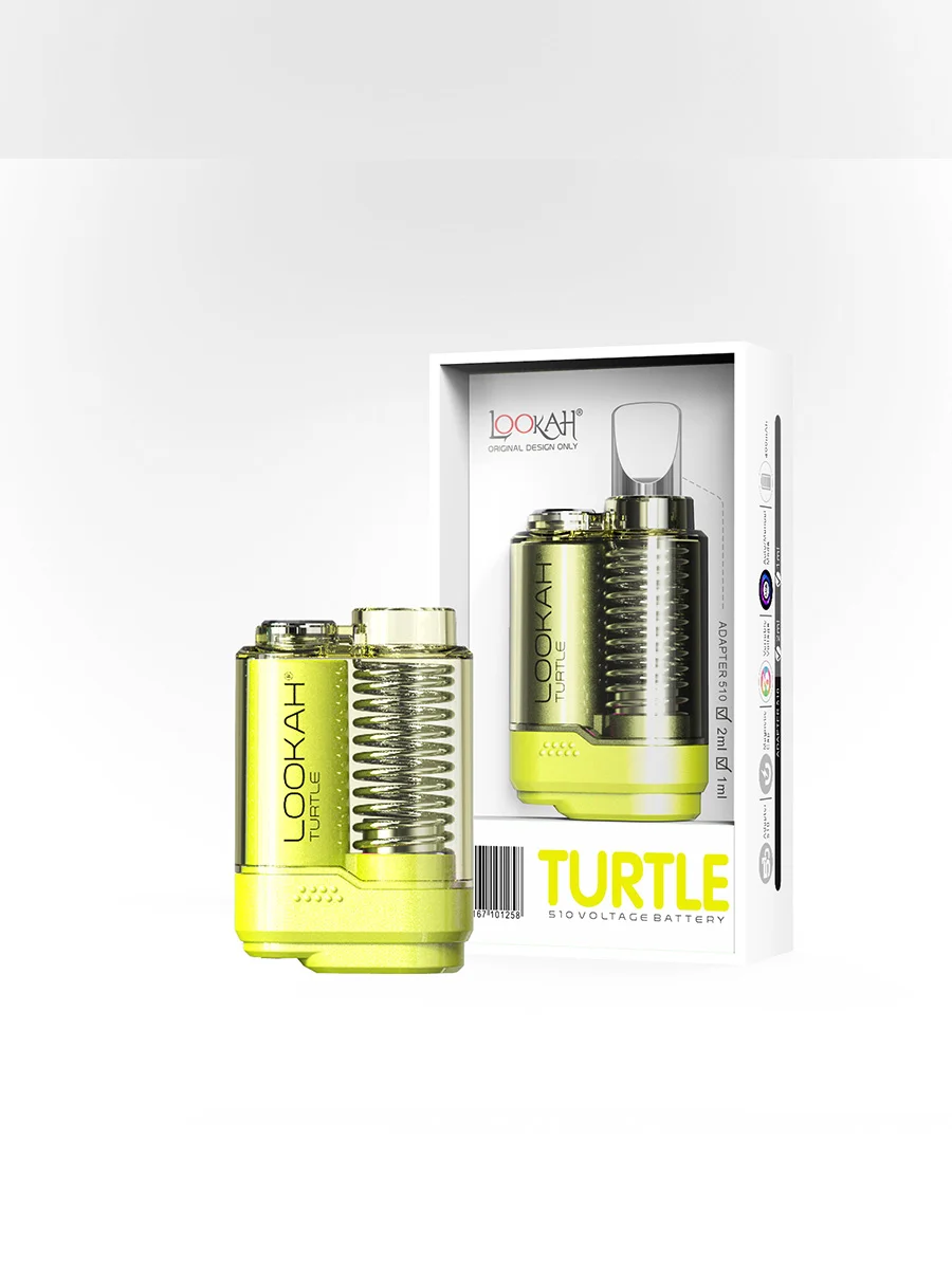 Turtle 510 Thread Battery Neon Green Turtle 510 Thread Battery Neon Green
