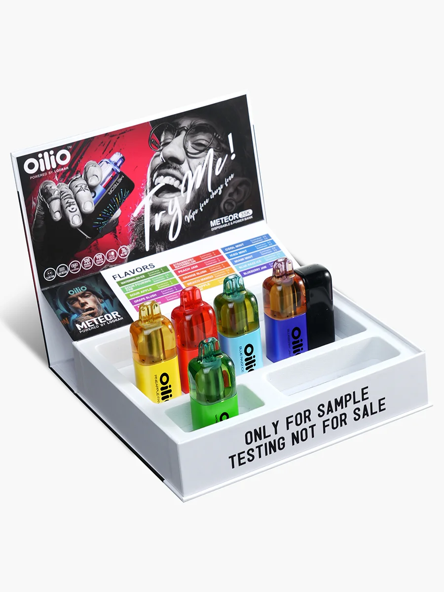 5PCS & Flavors OiliO Meteor POD Disposable Vapes, Type: A, 2 image