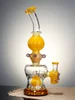 Lookah Bong Lanterns Glass Water Pipe, Color: Yellow, 6 image Lookah Bong Lanterns Glass Water Pipe, Color: Yellow, 6 image