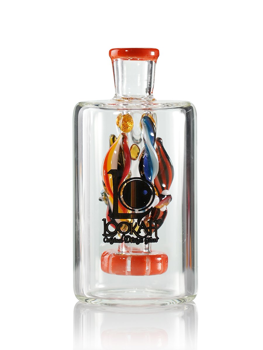 14mm 90 degree Joint Ash Catcher Orange 14mm 90 degree Joint Ash Catcher Orange