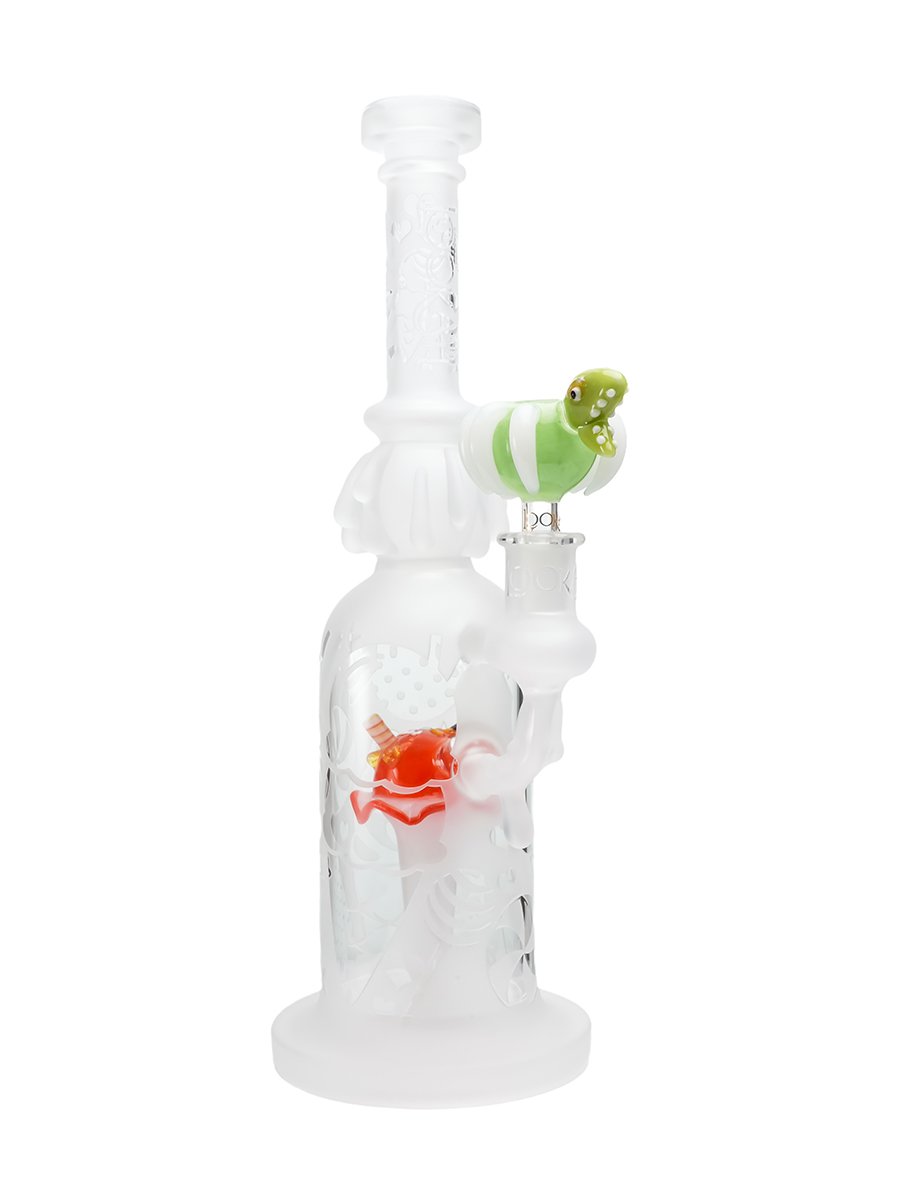 Green 14MM Mutant Bird Glass Bowl3