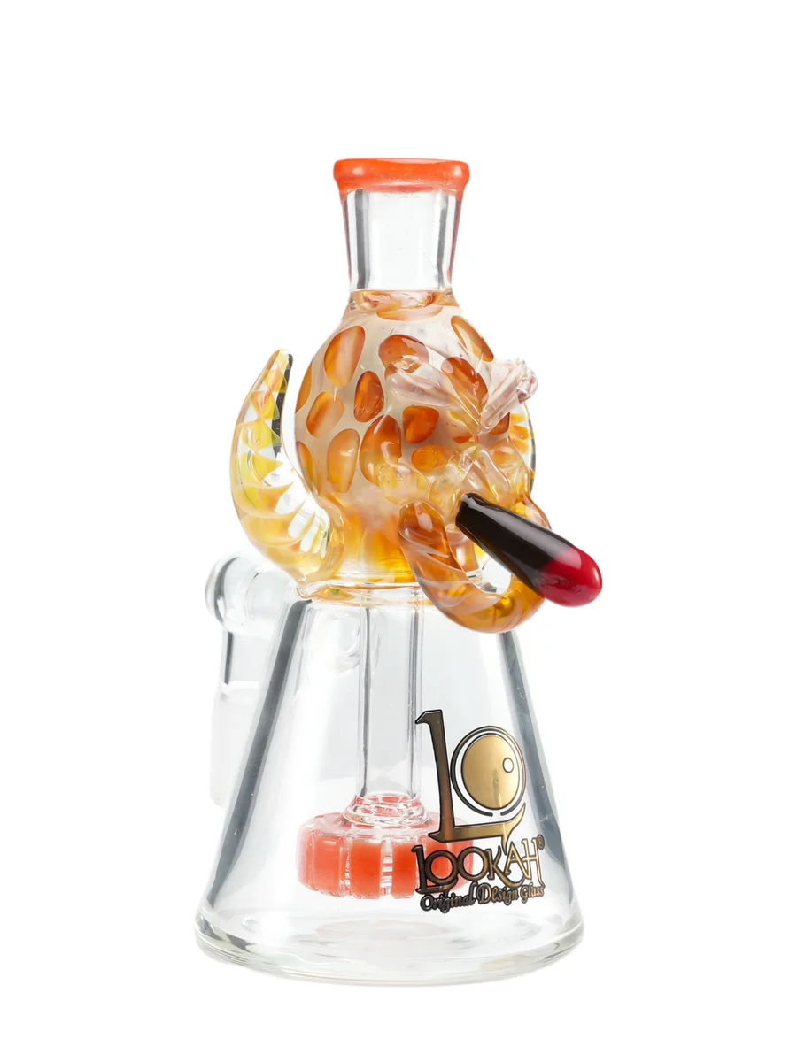 Erlenmeyer flask Ash Catcher, Colors: Orange, Color: Hemp, 2 image Erlenmeyer flask Ash Catcher, Colors: Orange, Color: Hemp, 2 image