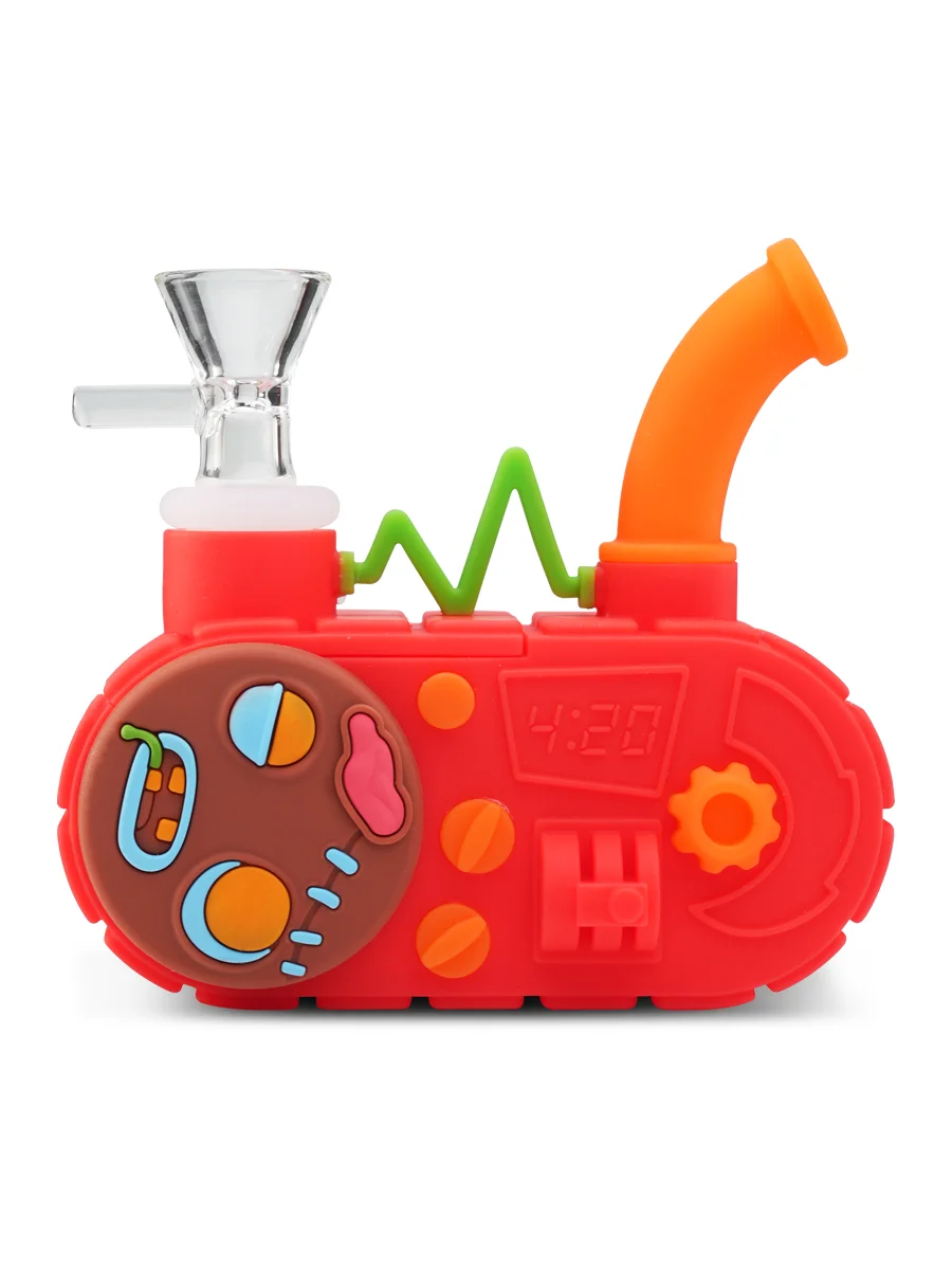 Mini Radio Silicone Bongs, 2 image