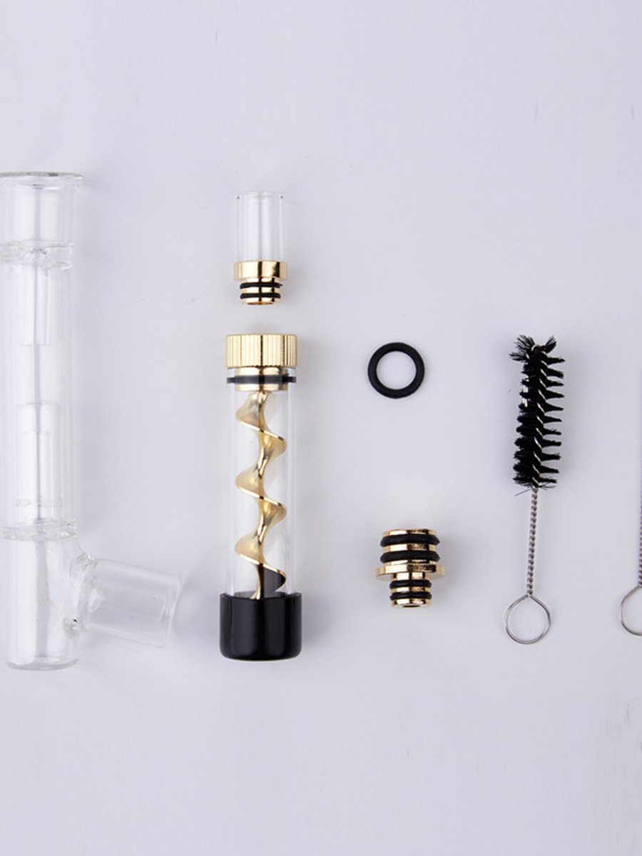 Twisty Glass Blunt Bubbler Kit 7 Twisty Glass Blunt Bubbler Kit 7