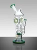 11.3" Recycler | Helix Water Pipe | Triple Chamber