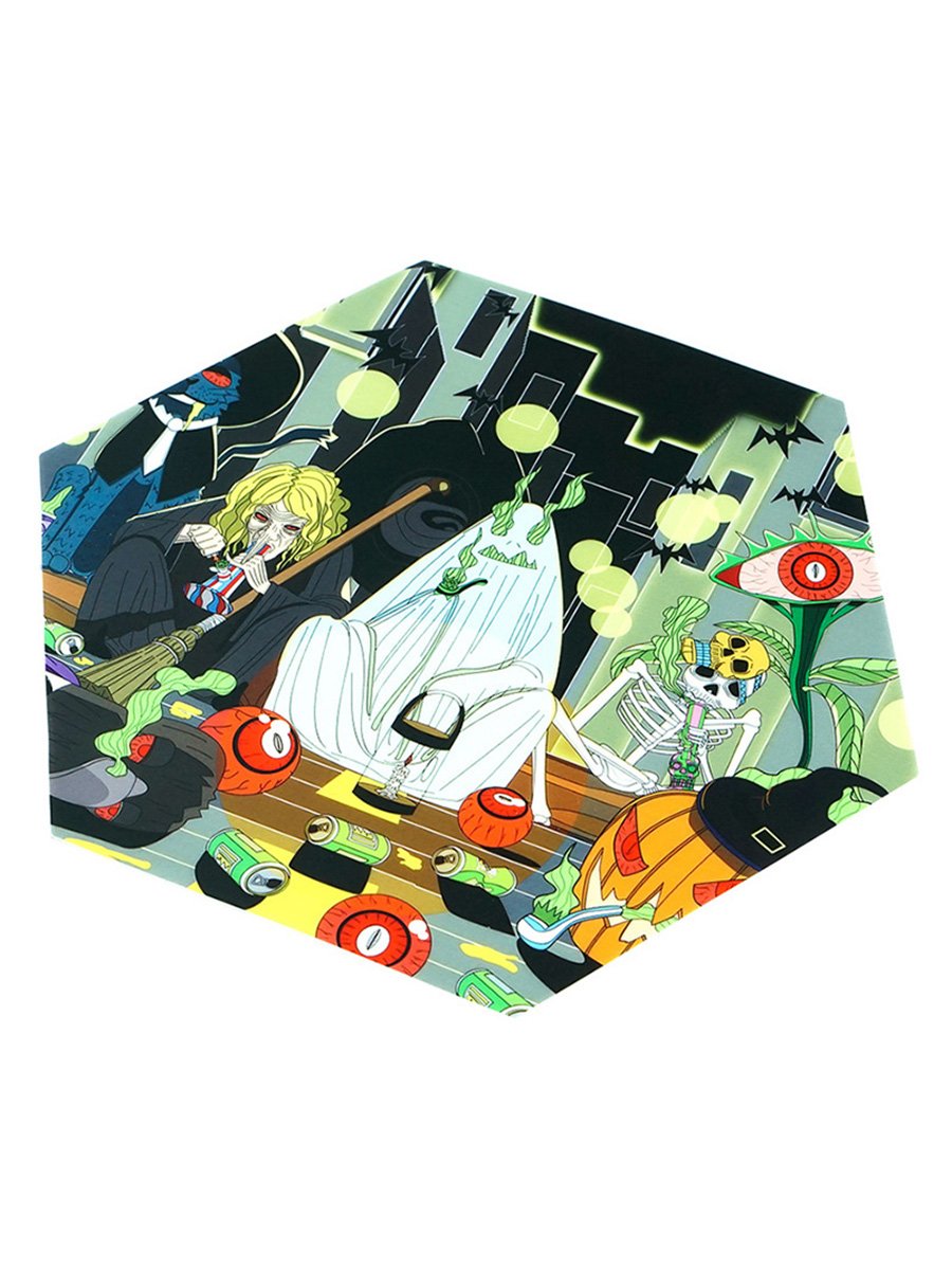 Hexagonal Creative High Temperature Resistant Silicone Dab Mat3 Hexagonal Creative High Temperature Resistant Silicone Dab Mat3