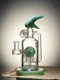 Lookah Bong 9.4" Cool Fire Extinguisher Recycler Water Pipe, Colors: Clear Green