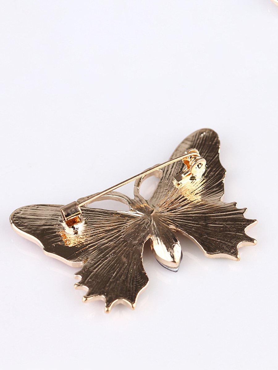 2PCS Butterfly Pin Brooches3