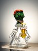 Lookah Bong 8 " Mini Gothic Funny Beaker Glass Water Pipe