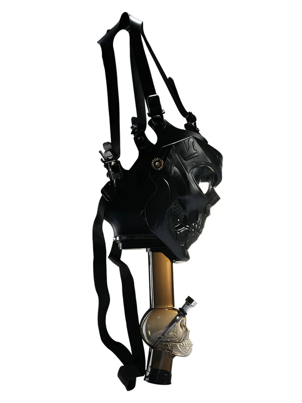 Special Forces Gas Mask Bong Black Color