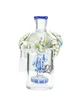 Horned ash Catcher 90Degree 14mm Joint, Colors: Dark Blue, 4 image Horned ash Catcher 90Degree 14mm Joint, Colors: Dark Blue, 4 image
