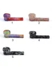 Luminous Silicone Hand Pipe With Lid Luminous Silicone Hand Pipe With Lid