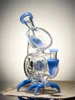 Lookah Bong 9" Mini Cool Recycler Alien Stalker Water Pipe Blue Lookah Bong 9" Mini Cool Recycler Alien Stalker Water Pipe Blue