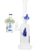 Horned ash Catcher 90Degree 14mm Joint, Colors: Dark Blue, 9 image Horned ash Catcher 90Degree 14mm Joint, Colors: Dark Blue, 9 image