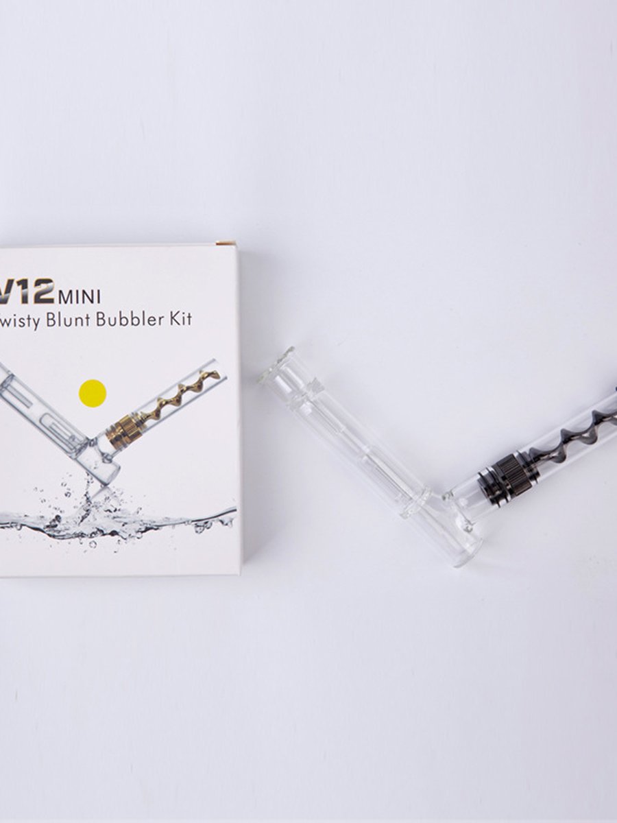 Twisty Glass Blunt Bubbler Kit 6 Twisty Glass Blunt Bubbler Kit 6