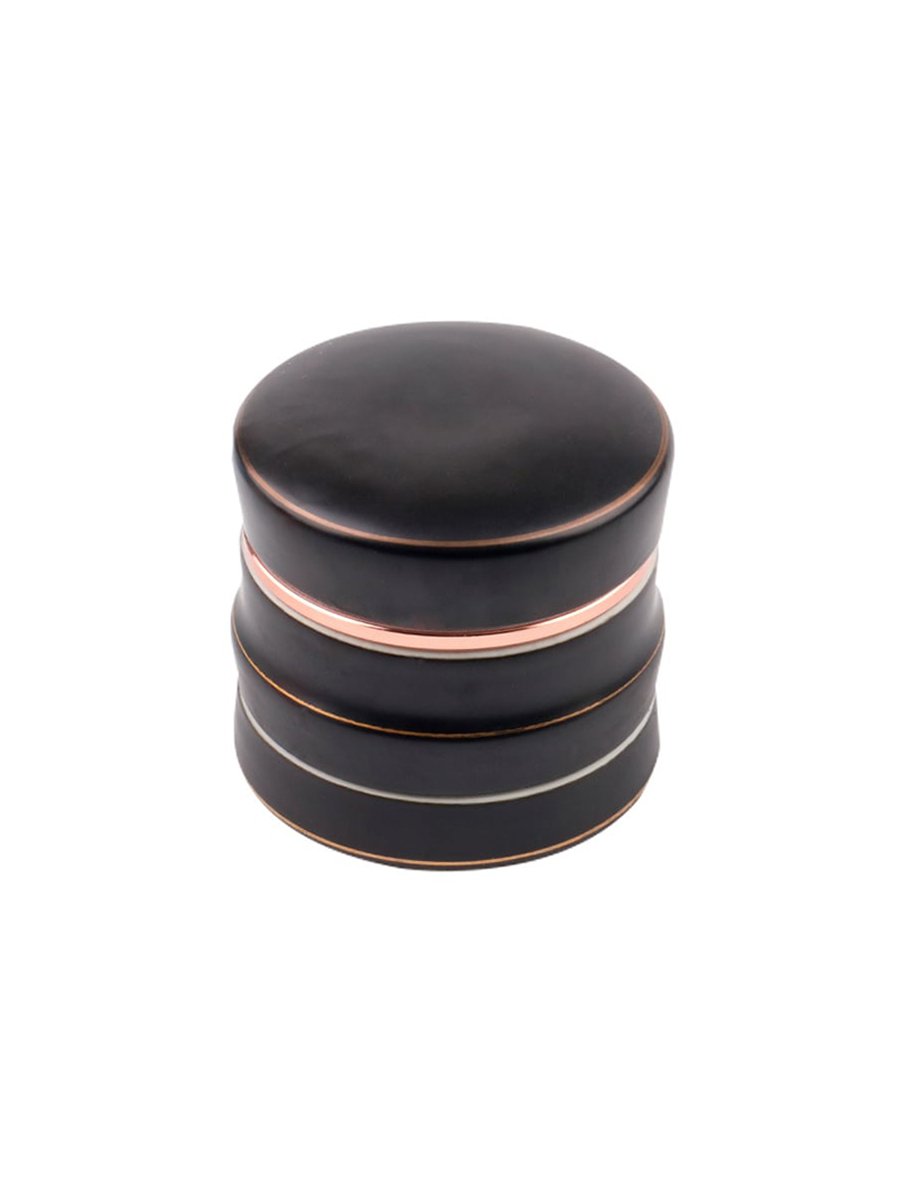 Aluminum Alloy Ceramic Gold-Edged Herb Grinder Aluminum Alloy Ceramic Gold-Edged Herb Grinder