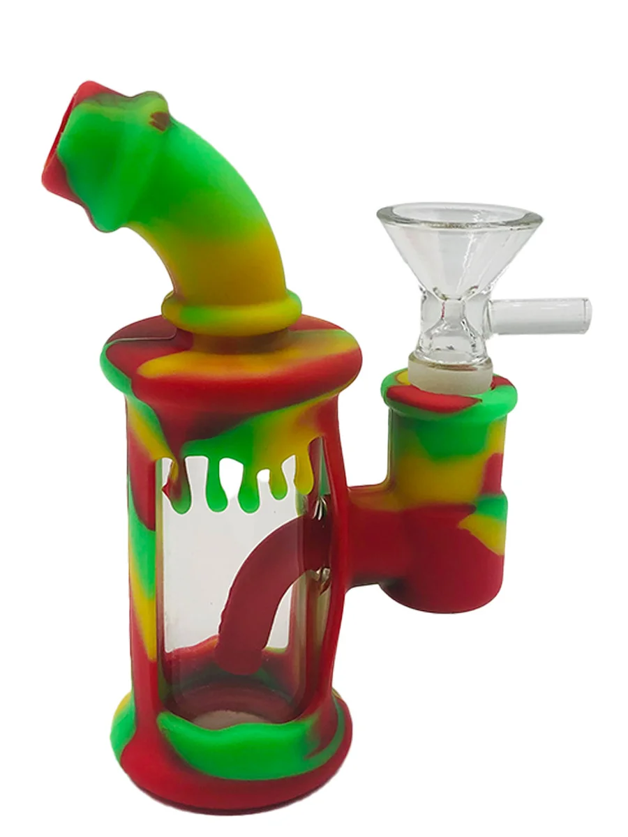 Miniature Silicone Bong Miniature Silicone Bong