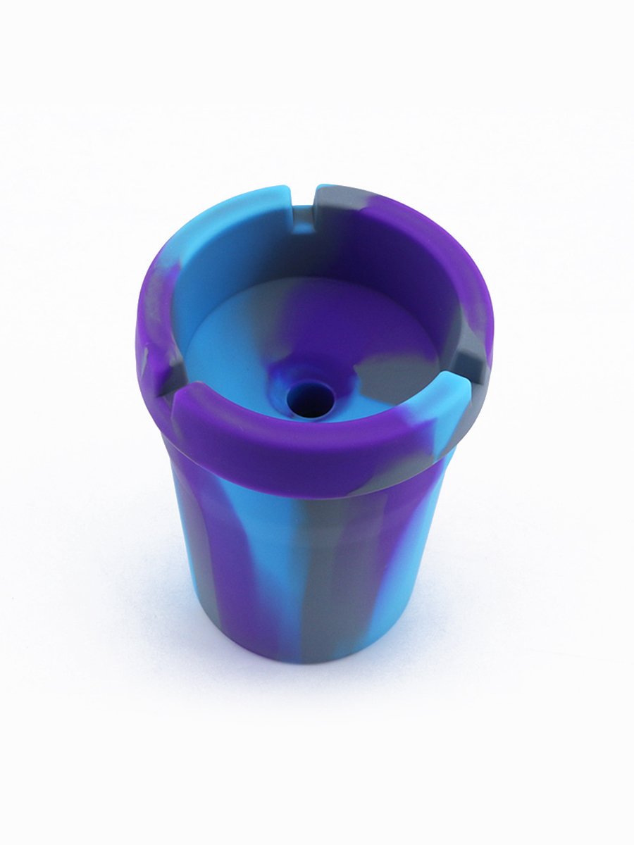 Silicone Car Ashtray Trash Can3