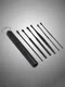 Metal Tool Scoop Set, Color: Black