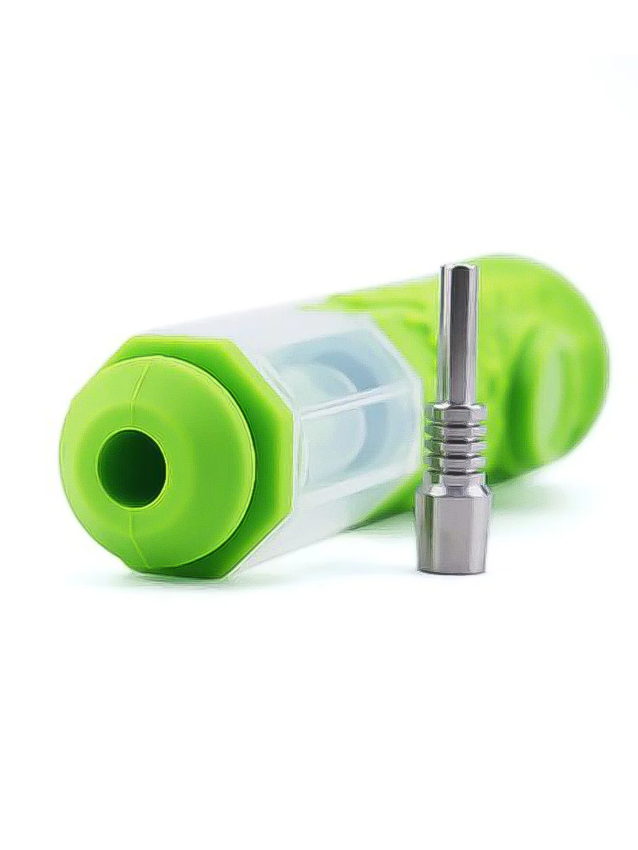 Bamboo Joint Silicone Nectar Collector4 Bamboo Joint Silicone Nectar Collector4