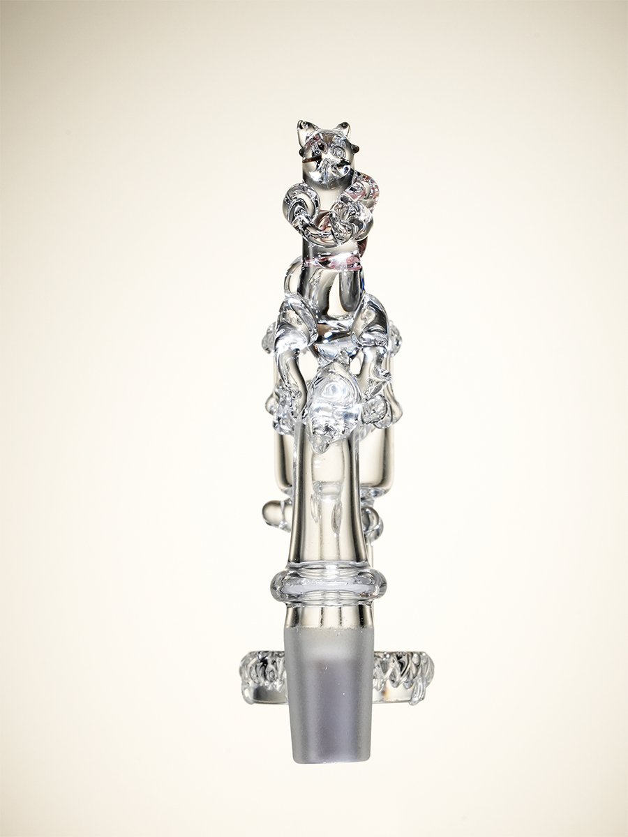 14MM Lucky Rat Quartz Dab Nail, 7 image