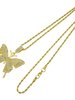 Butterfly Pendant Necklace, Color: Rose Gold, 6 image Butterfly Pendant Necklace, Color: Rose Gold, 6 image