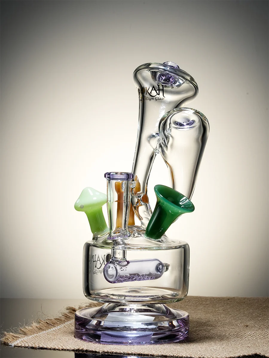 Cute Recycler Fairy Mushroom Water Pipe
