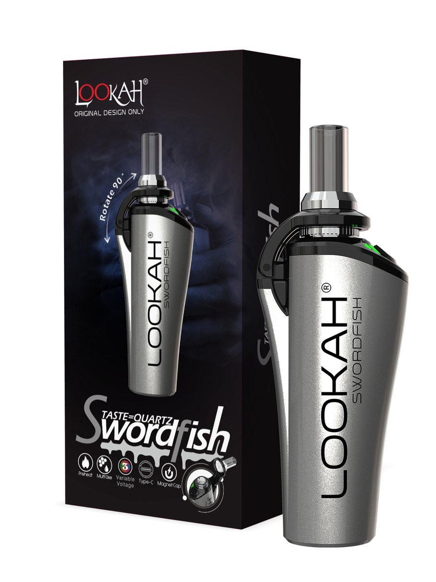 LOOKAH Swordfish Cool Affordable Wax Pen, Color: Black, 3 image