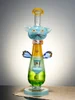 Water Blue  Cute Cat Gentleman Glass Water Pipe