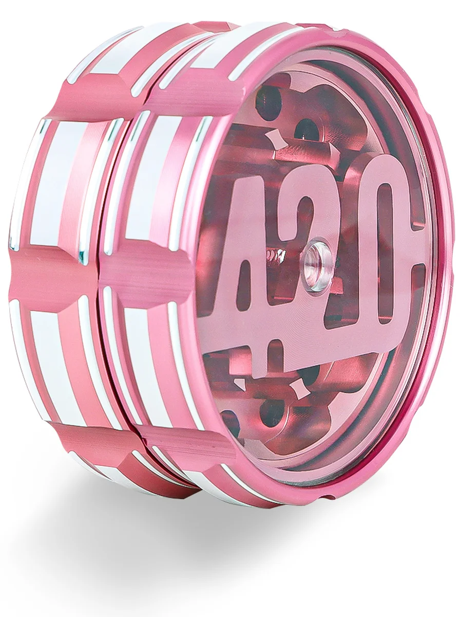 4-Ply Invisible Herb Grinder, Color: Blue, 3 image